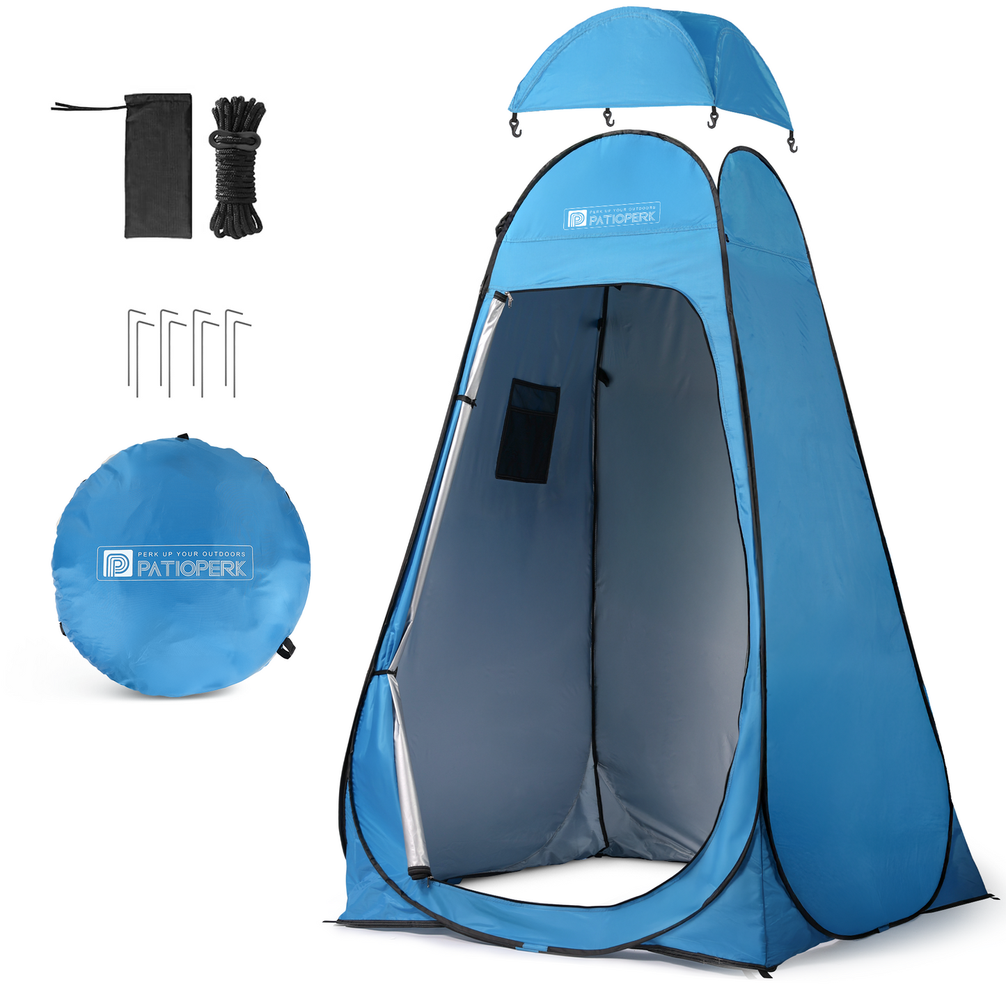 1.2m Privacy Tent & Shower Tent – UV-Resistant, Waterproof & Portable