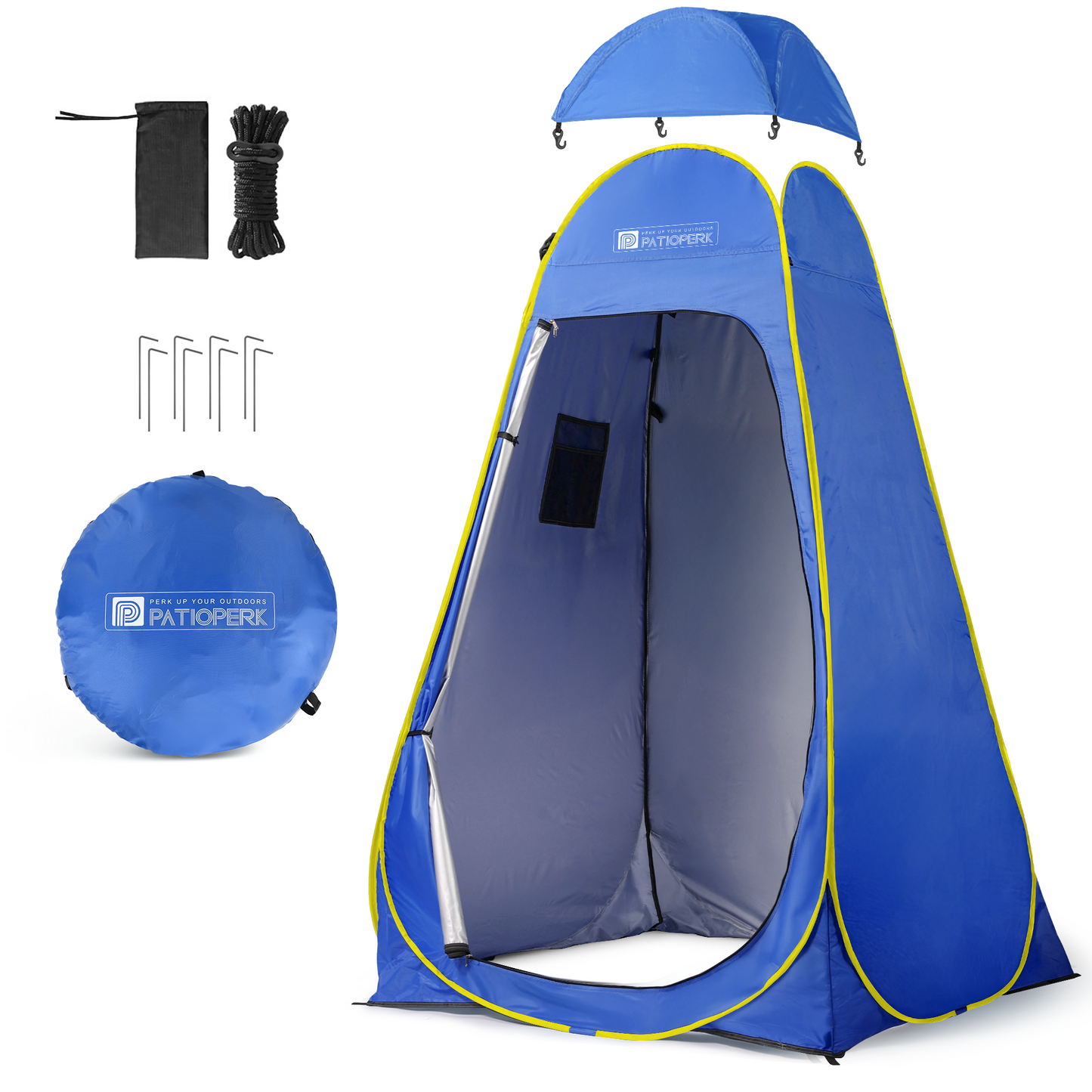 1.2m Privacy Tent & Shower Tent – UV-Resistant, Waterproof & Portable