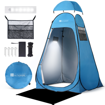 1.5m Privacy Tent & Shower Tent – UV-Resistant, Waterproof & Portable