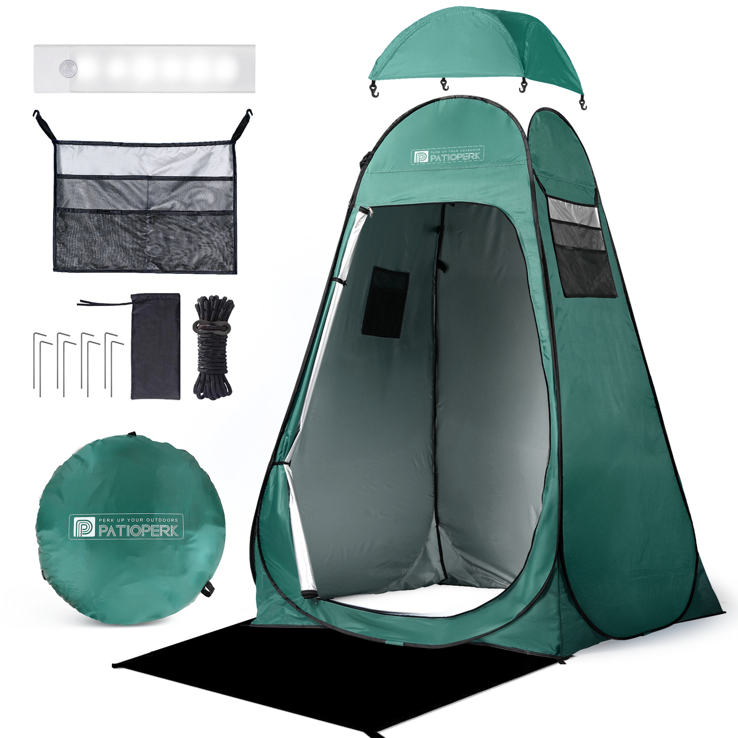 1.5m Privacy Tent & Shower Tent – UV-Resistant, Waterproof & Portable